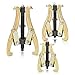 Mofeez 3" 4" 6" inch 3-Jaw Gear Puller - Gear Removal Tool for Slide Gears, Pulley, and Flywheel 3pc Set