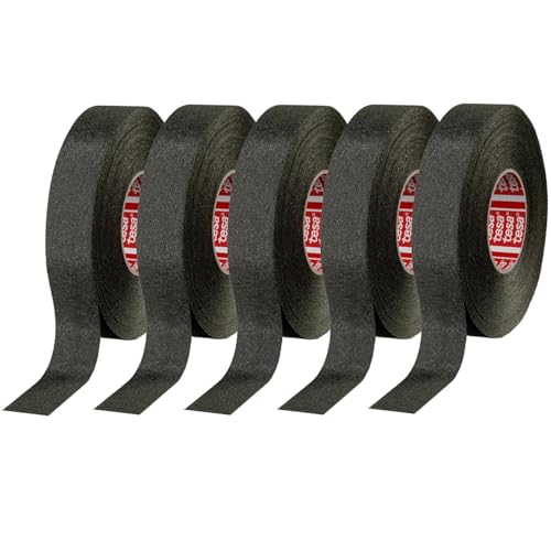 Image of CANOPUS PET Fleece Wire Harness Tape 51608 (5-Pack), 0.75 in x 27.34 yd, for Wire Harness, Automotive Engine and Electrical Insulation