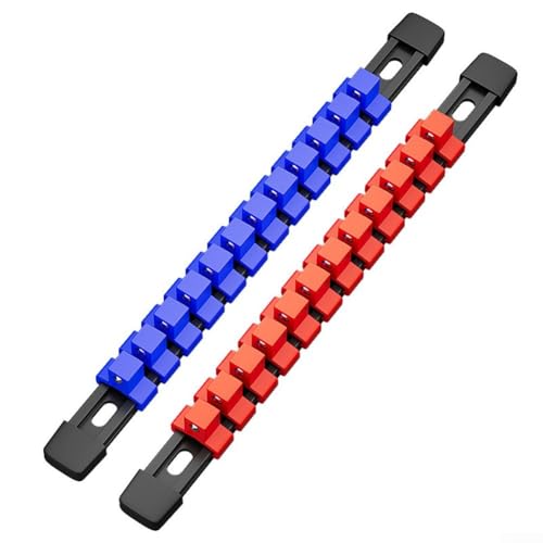 Feegow-Lot de 3 supports de rangement pour douilles - Propre et organisé - Rangement pour clés murales - 3 pièces - 14, 38, 12 (3 pièces)