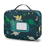 TOURIT Kids Lunch Bag Double Insulated Kids Lunch Box with ID Tags Lightweight Lunch Bag for Kids Meal Containers for Boys & Girls to School Picnics, Dinosaur