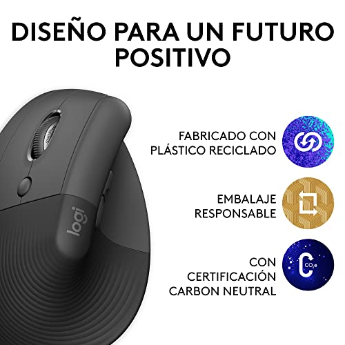 Ratón Ergonómico Logitech Lift