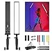 ONSEKO 21W 210 LED Kit de Iluminación para Fotografía 3200-5600K Varita de Luz de Iluminación de Estudio LED Regulable con Soportes y Filtros de Color y Bolsa (Batería No Incluida)