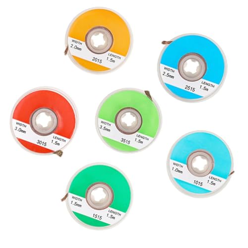 NEIQIUWING 5 tiras de soldadura no limpiadoras para adsorción de alambre de soldadura y alambre de núcleo de soldadura