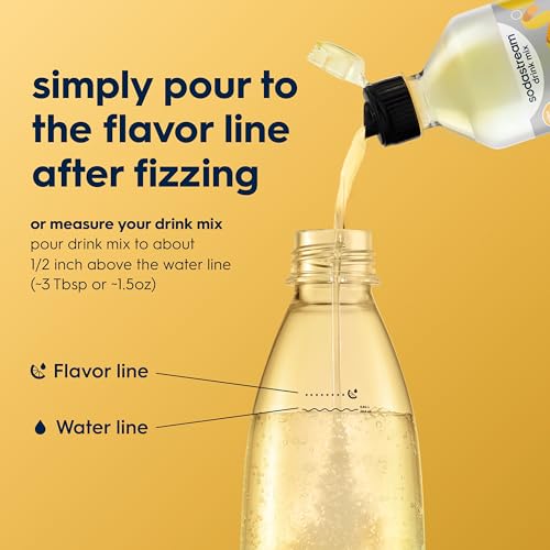Image of Sodastream Diet Tonic New Pour Bottle, 14.9 FL Oz (Pack of 4)