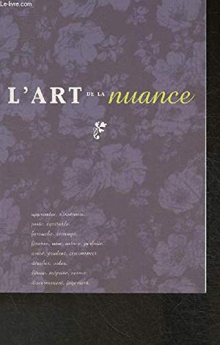 l'art de la Nuance