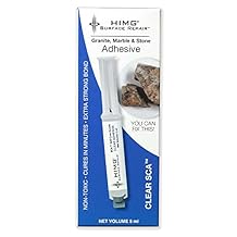 HIMG Glue Adhesive for Granite, Marble, Stone, Corian, Quartz, Porcelain, Ceramic - 2 Part SCA