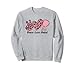 Peace Love Padel für Mutter Padel Spieler Sweatshirt