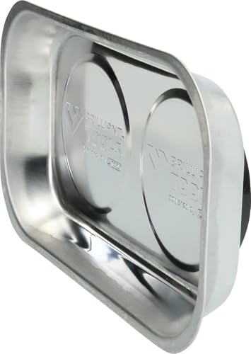 BRILLIANT TOOLS BT691165 Magnetisk bricka/skål i rostfritt stål, 140 x 240 mm [Powered by KS TOOLS]