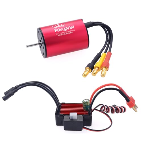 Combo moteur sans balais 6300 KV axe 2,0 mm et contrôleur de vitesse 25A
