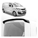 CHROMEMASTER | Dachspoiler Heckspoiler Kompatibel mit Peugeot Expert 2016+; Auto Zubehör - Spoiler für Auto; Polyurethan; Zum Lackieren; Montagemethode: Klebstoff | Optisches Autotuning; ABE