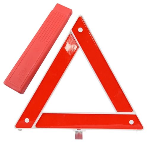 BDBFPAN Triangle de signalisation pour voiture, multifonction, fiable et durable, pour une utilisation en voyage et sur chantier, convient pour l'assistance routière, les accidents de la circulation