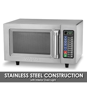 Waringcommercialwmo90mediumdutymicrowaveoven09cubicfeet10programmablememorysettings5powerlevelsstainlesssteelconstruction120v1000w515phaseplug Urban Country Home Decor Waring commercial wmo90 medium duty microwave oven 09 cubic feet 10 programmable memory settings 5 power levels stainless steel construction 120v 1000w 5 15 phase plug urban country home decor
