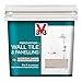 V33 Renovation Wall Tile & Panelling Paint - No Undercoat Needed - For High Moisture Surfaces - Resistant To Temperature Variations - Rye 750ml