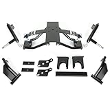 ECOTRIC 6' Double A-Arm Lift Kit Compatible with 2004-Up Club Car Precedent/Gas Steel Lift Kit Powder Coated Black
