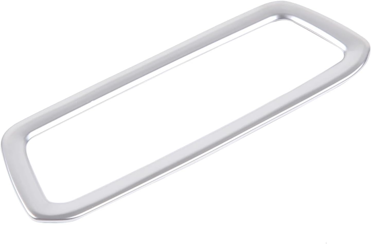 for bmws X5 G05 X7 G07 2019-22 ABS Carbon Fiber/Silver Car Headlight Switch Decoration Frame Cover Trim Sticker Accessories(Silver)