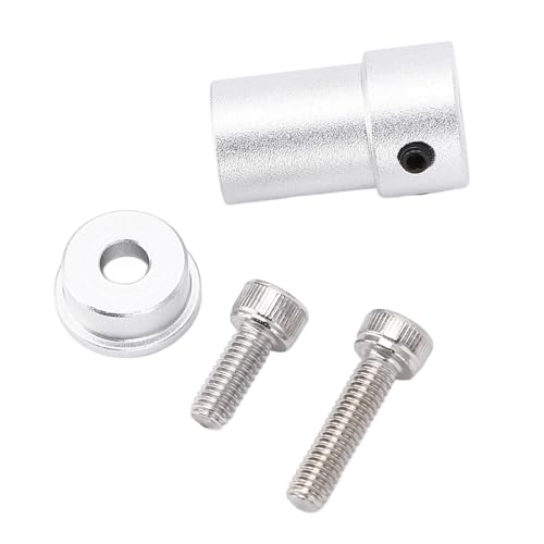 Aluminum Alloy Shaft Coupling, Sturdy Shaft Coupling Enhanced Performance Stylish for Robot Wheel DC Motor