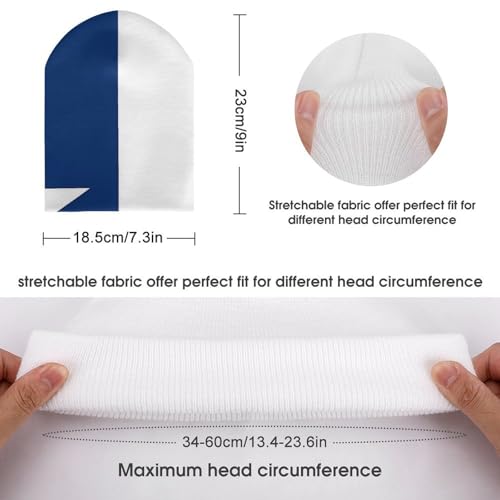 Texas State FlagChildren's Polyester Knitted Hat, Easy to Travel2