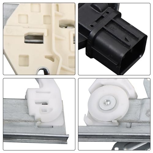 labwork 741-307 Front Right Passenger Side Power Window Regulator with Motor Replacement for Honda Accord 2003-2007(4 Door Sedan) by labwork - Used condition - Image 7