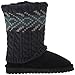 MUK LUKS Women's Cheryl Fashion Boot, Indigo Marl, 6
