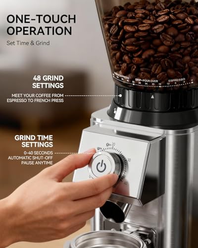 Industrial espresso grinder