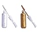 Professional Temporary Hair Mascara Hair Color Stick Salon Diy Hair Dye(White+Gold)