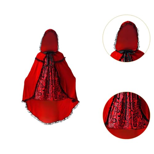 Disfraz Caperucita Roja para Niñas 140cm miniatura 2