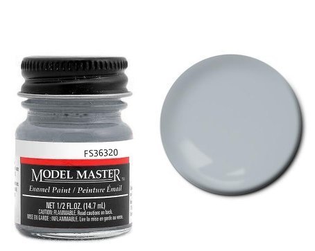 Ghost Gray Enamel Paint .5 oz bottle FS36320 by Testors