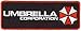 Resident Evil Rectangle Size Umbrella Corporation Logo Patch