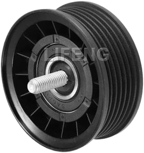 Car Drive Belt Idler Pulley Timing Belt Tensioner Compatible With C43 3.0L 2017–2020 ML350 3.5L 2012–2015 SL450