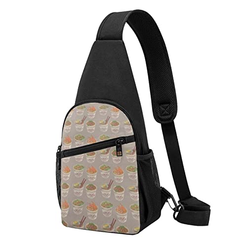 Bolso cruzado tipo bandolera unisex color Multicolor