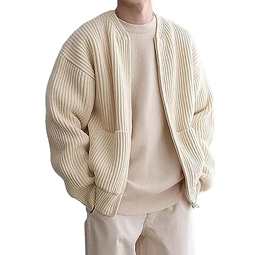 Veste traditionnelle en tricot homme manteau hiver de haute qualité