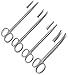 MuskalMed 4 Pcs Surgical Scissors Straight & Curved Metzenbaum Blunt 6