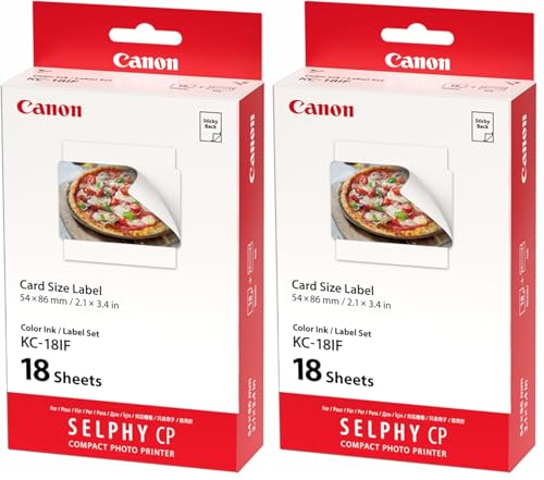 Cartouche d'encre KC18IF 18 stickers 54x86mm Selphy - vue 6