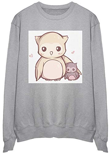 Sweatshirt hibou maman pull confortable contre le froid de mi-saison taille M
