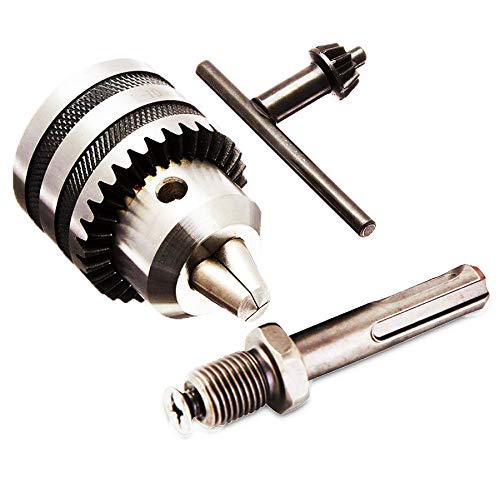 See full amazon price history chart for Shoppingekart Heavy Duty Drill Chuck with Key and SDS BIT Adapter (Silver, Manual) Shoppingekart Heavy Duty Drill Chuck with Key and SDS BIT Adapter (Silver, Manual) (B08YRKY717) Amazon Price History, Amazon Price Tracker