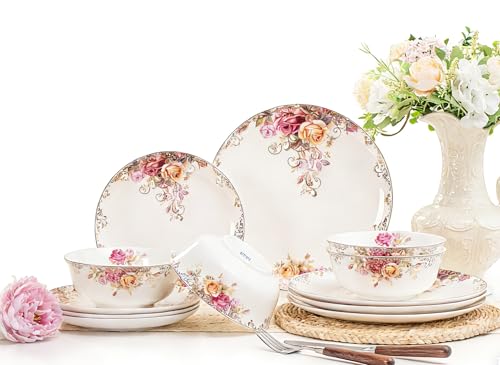 FHGNYSM Dinnerware Sets, Plates Set, with Bowls...