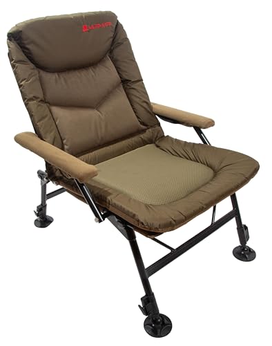 Ultimate Compact Silla con Reposabrazos | Silla carpfishing
