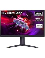 LG Electronics 27GS75QX-B.AEU UltraGear™ QHD Gaming IPS-Monitor 27" (68,4 cm), 2560 x 1440, 16:9, 1ms GtG, 180 Hz, HDR10, 300 cd/m² Helligkeit (typ.), NVIDIA G-Sync Compatible, AMD FreeSync - Schwarz