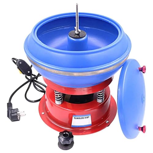 3.5L Lucidatrice per Gioielli Tazza vibrante, lucidatrice vibrante, lucidatrice vibrante per gioielli, gioielli in giada, lucidatrice a tazza per molatura di agata,polisseuse vibrante à tambour per Gi
