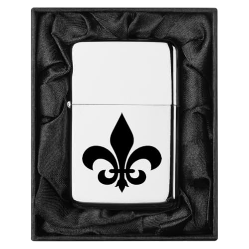 Encendedor en caja de regalo con forro de seda negra miniatura 1