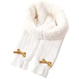 vanberfia Baby Girl Tights Thick Cable Knit Leggings Cotton Pantyhose for Toddlers Child 1-8T (6-8T,