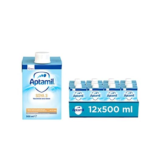 Aptamil Soya 3 Latte di crescita- 12 Bottiglie da 500 ml