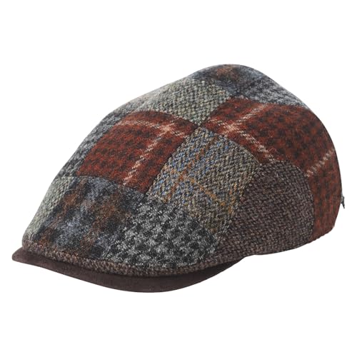 [�X�e�b�g�\��] �X�q �����Y ���f�B�[�X HARRISTWEED FIVE PATCHWORK HUNTING�i�n���X�c�C�[�h �t�@�C�u�p�b�`���[�N �n���`���O�j SE841 �u���E�� M�T�C�Y se841-brown-M