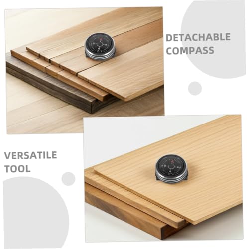 BESPORTBLE 2 piezas brújula desmontable de muñeca para camping miniatura 3