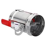 PATIKIL HVAC Duct Manual Volume Backdraft Damper, 4 Inch, Airflow Ducting Branch Vent Damper Air Control Valve, Adjustment Handle Stainless Steel, for HVAC