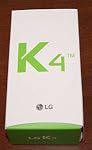 LG K4, 4.5" LCD - 8GB, K121, Black (Unlocked) Android 5.0, 4G LTE, Smartphone