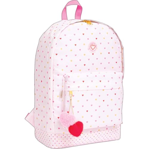 Tilibra - Mochila de Costas Académie Corações Metalizados