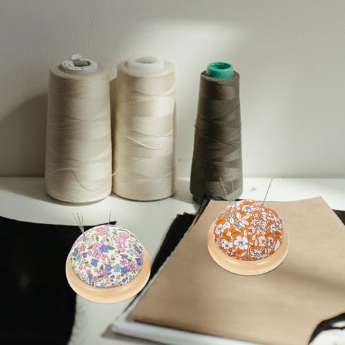 Alfileteros de Madera y Poliéster BUTIFULSIC para Costura, Acolchado y Patchwork 3
