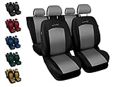 ⭐ Universelle Sitzbezüge, die mit den meisten Automarken kompatibel sind. ! Nicht für Fahrzeugen mit Sportsitzen und integrierten Kopfstützen ! (Die Kopfstützen müssen abnehmbar sein)