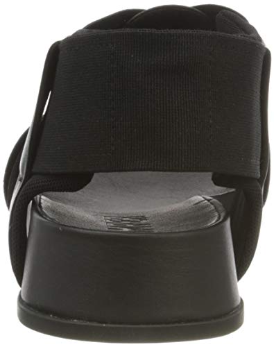 Camper Women's X-Strap Sandal Flat, Black, 8 #TOP2